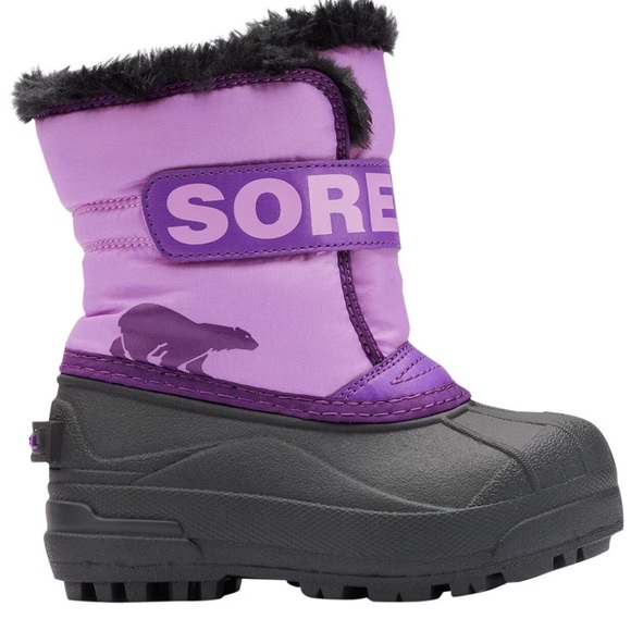 Sorel Commander Snow Boots Kids - New - Picture 1 of 5